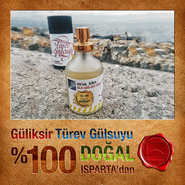 Güliksir gülsuyu : Orijinal %100 doğal gül suyu Isparta'dan.